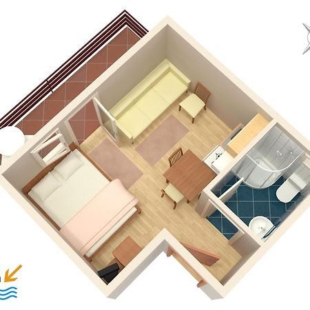 Apartments With A Parking Space Vodice - 4172 Екстер'єр фото