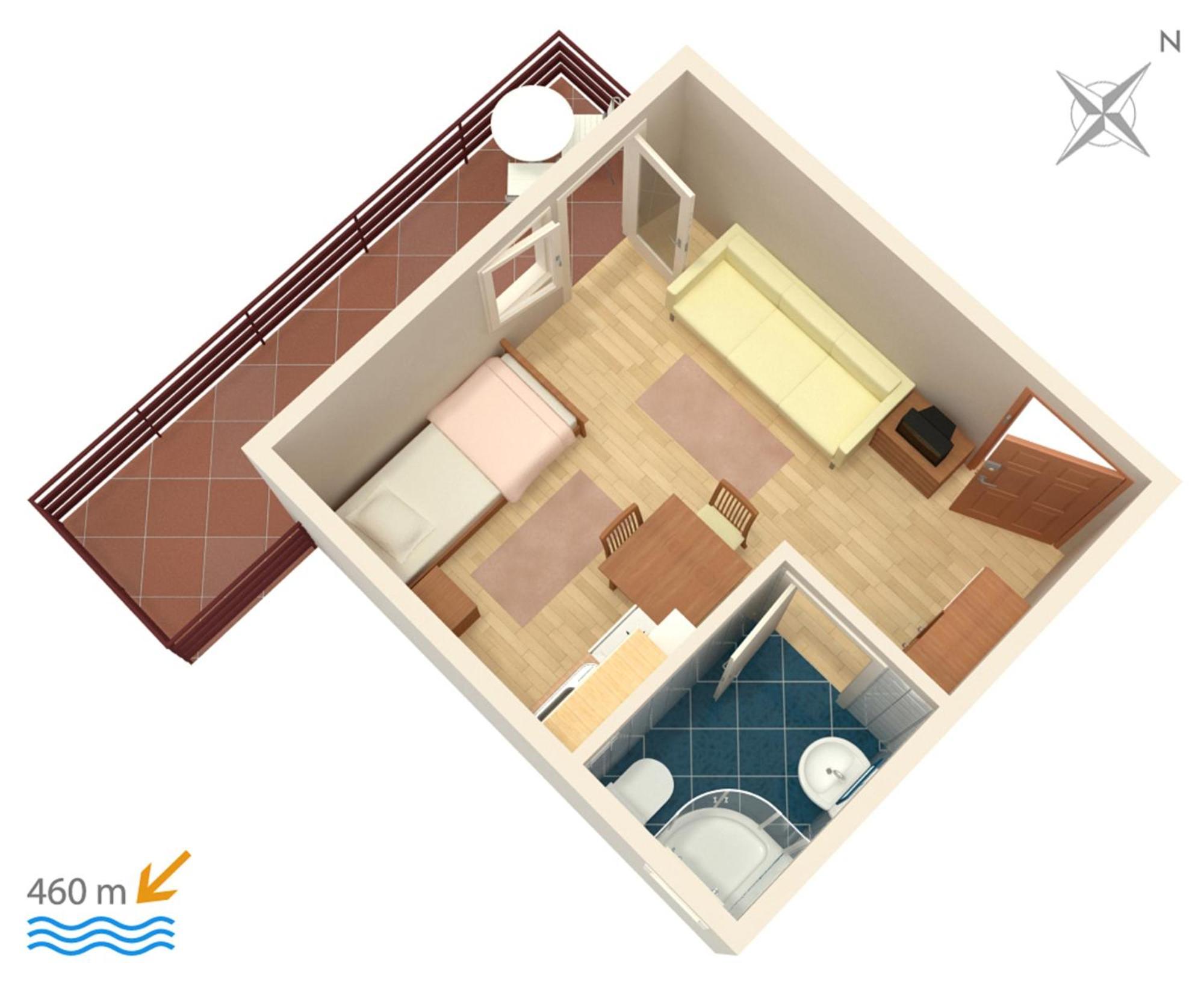 Apartments With A Parking Space Vodice - 4172 Екстер'єр фото