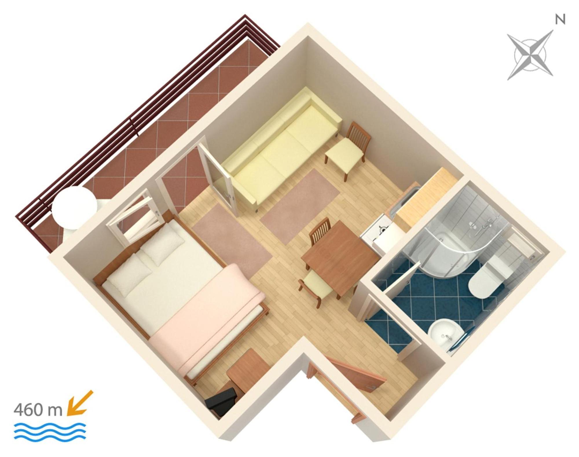 Apartments With A Parking Space Vodice - 4172 Екстер'єр фото