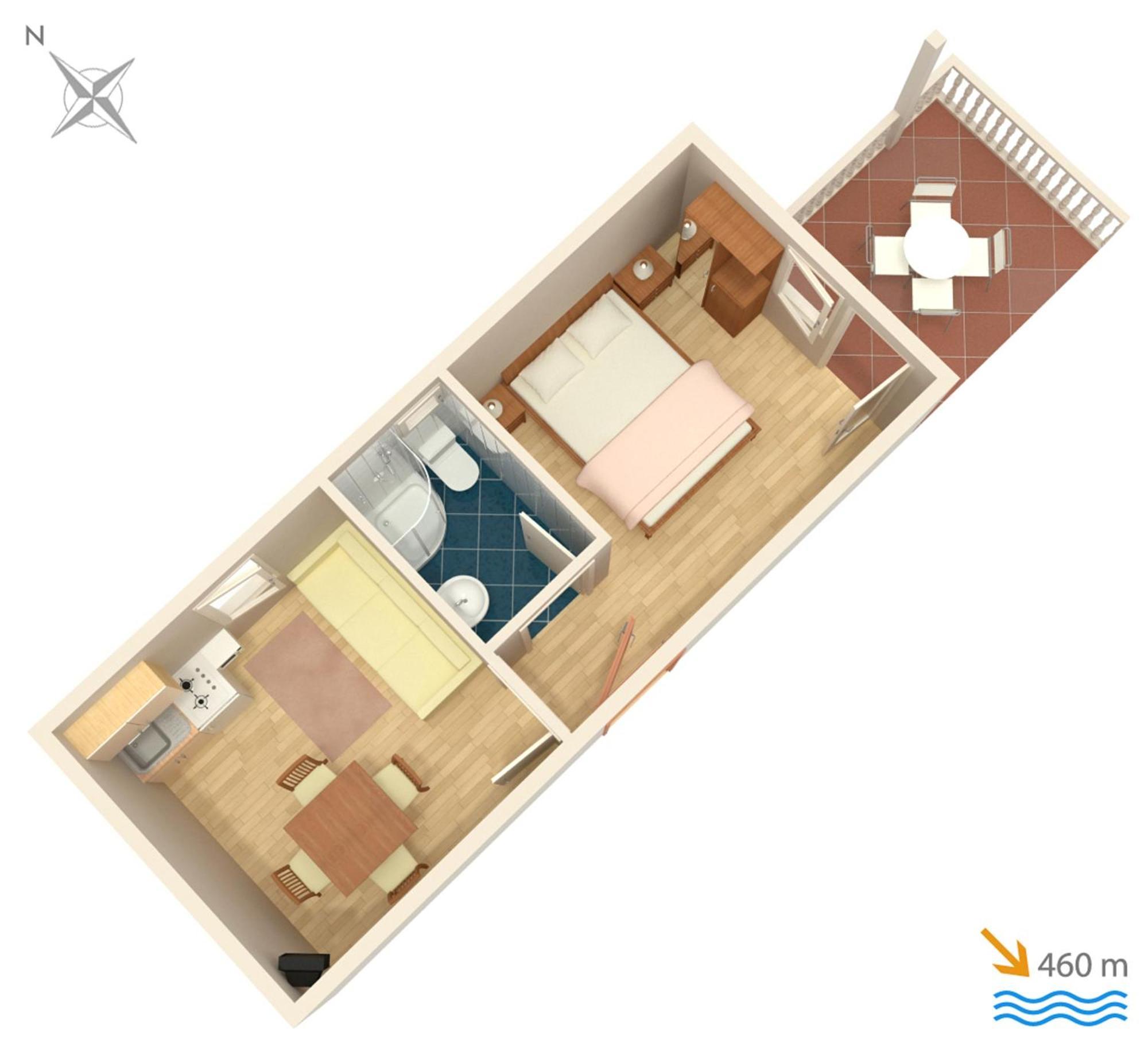 Apartments With A Parking Space Vodice - 4172 Екстер'єр фото